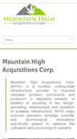 Mobile Screenshot of mountainhighac.com